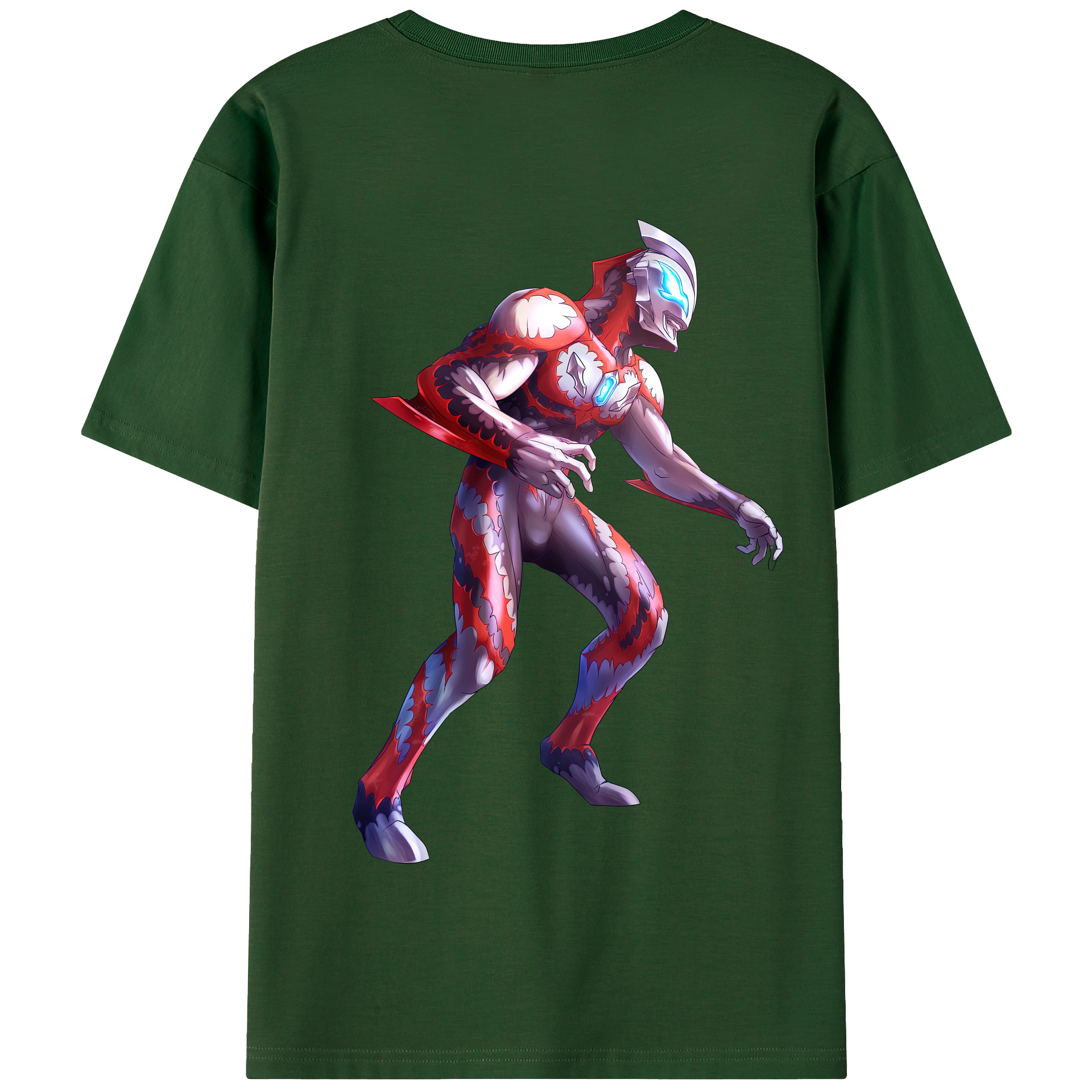 （画像用） ウルトラマン Ultraman 綿100％半袖Tシャツ（背面プリント）